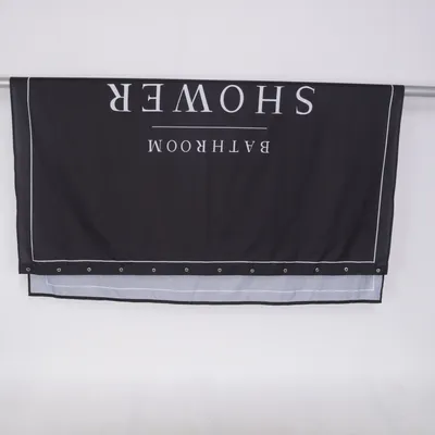 Douchegordijn (Zwart) van H&M Polyester