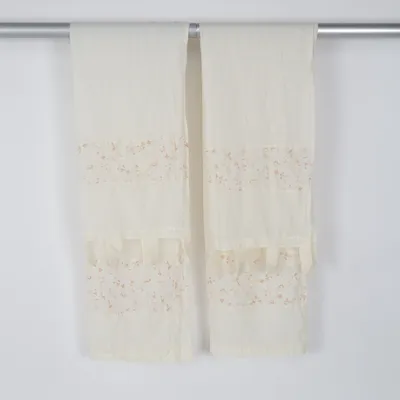 Rideau passe tringle (Beige) de Yves Rocher Coton, Polyester