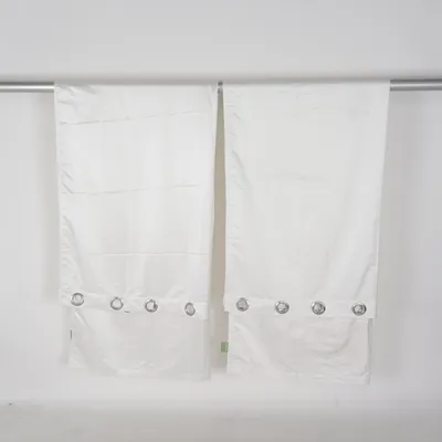 Eyelet curtain (White) from Esposa Polyester