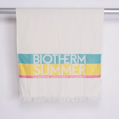 Badlakan (Vit, Flerfärgad) från Biotherm Bomull