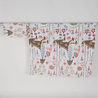 Bed set (White, Multicolored) from Iittala Cotton