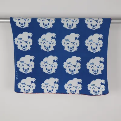 Plaid (Blauw, Wit) van Rune A