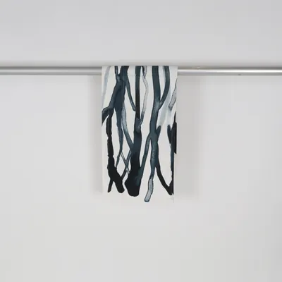 Gordijnkast (Wit, Blauw)