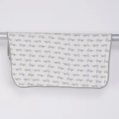 Baby blanket (White, Gray, Multicolored) from C Organic Cotton Organic cotton