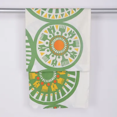 Rod pocket curtain (Beige, Multicolored) from Marimekko