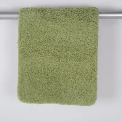 Badrumsmatta (Grön) Polyester