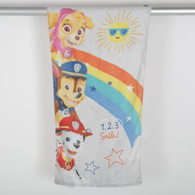 Badetuch (Grau, Mehrfarbig) von Nickelodeon Baumwolle