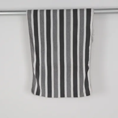 Badhanddoek (Grijs, Wit)