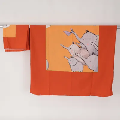 Bettwäsche (Orange) von Kaeppel Baumwolle
