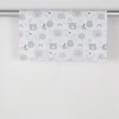 Housse de couette (Blanc, Gris) de Fresh Kid Coton