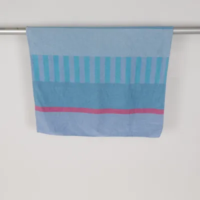 Badhanddoek (Blauw, Roze) van Marks Pelle Vävare Katoen
