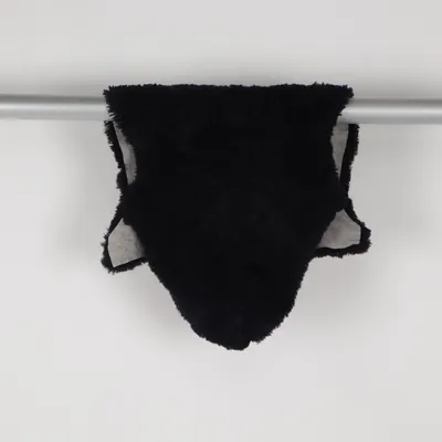 Fårskinnsfäll (Svart, Grå) Ull