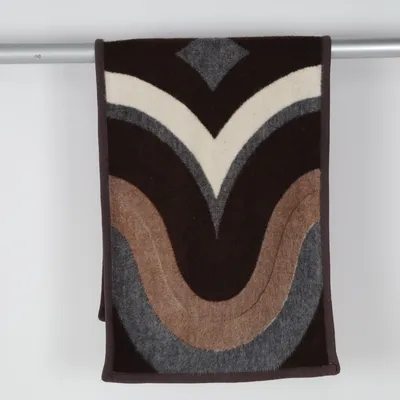 Couverture (Marron, Gris, Blanc, Beige) de Dolan Acrylique