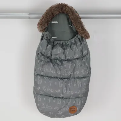 Footmuff (Gray) from Petite Chérie Polyester, Polyurethane