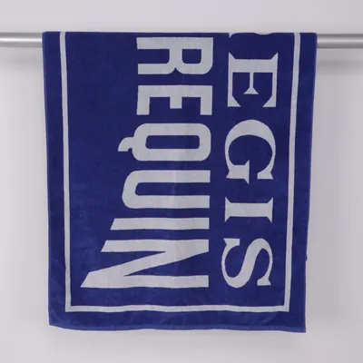 Badhanddoek (Blauw, Wit) van Vilebrequin Organisch katoen