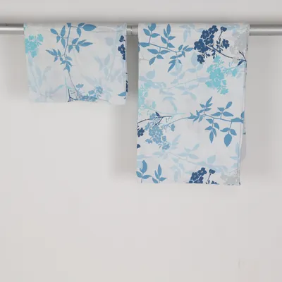 Dekbedset (Wit, Blauw) van Jox Katoen