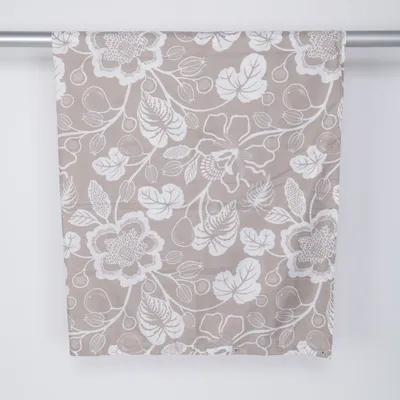 Shower curtain (Beige, White) from Hemtex Polyester