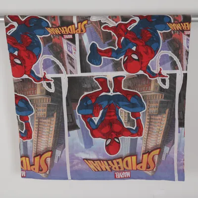 Dynebetræk (Blå, Rød, Flerfarvet) fra Marvel Spiderman Bomuld, Polyester