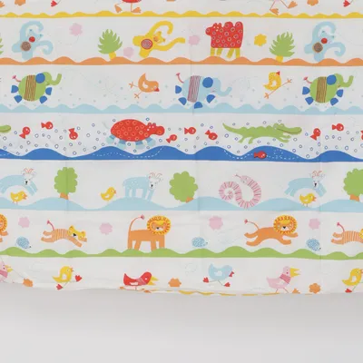 Påslakan (Vit, Flerfärgad) Bomull