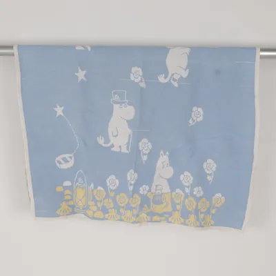 Baby blanket (Beige, Blue, Yellow) from Moomin