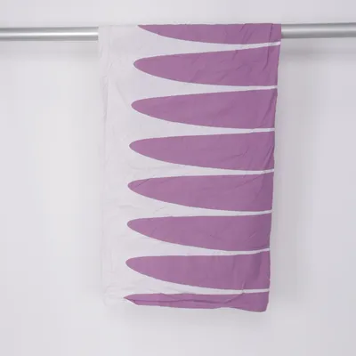 Påslakan (Vit, Lila) från IKEA Bomull