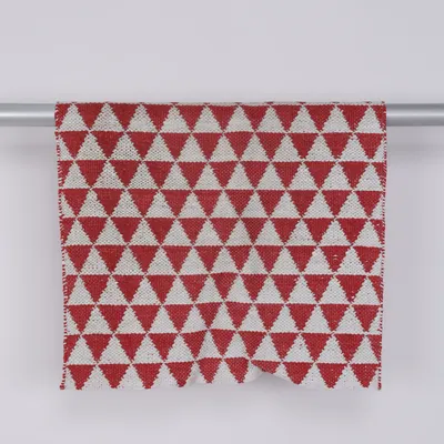 Plastic mat (Wit, Rood) van Hemtex Polyester