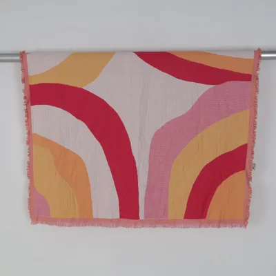 Deken (Roze, Wit, Geel) van H&M Home Katoen, Polyester