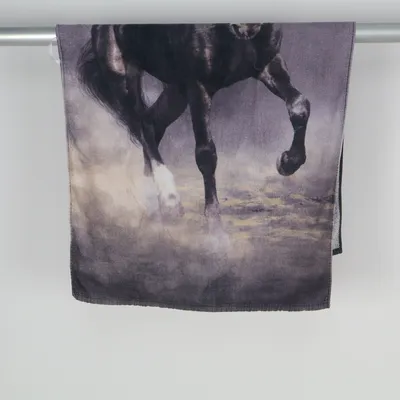 Serviette de plage (Gris, Noir) de Borganäs
