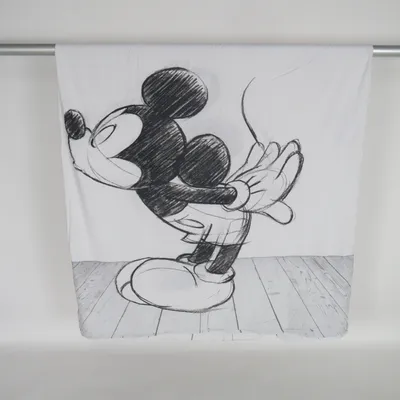 Påslakan (Vit, Grå, Svart) från Disney Bomull