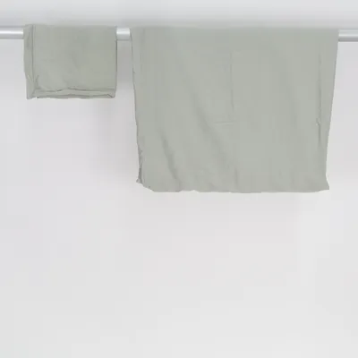 Sengesæt (Grå, Grøn) fra IKEA Lyocell