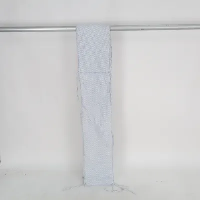 Cot bumper (Gray, White) from BLISS Sthlm
