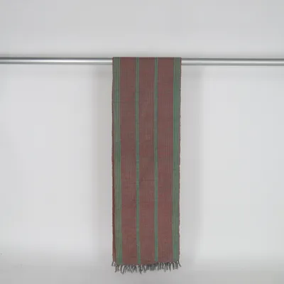 Vävd matta (Brun, Grön)