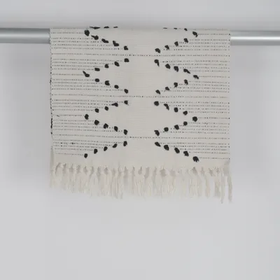 Dörrmatta (Vit, Svart)