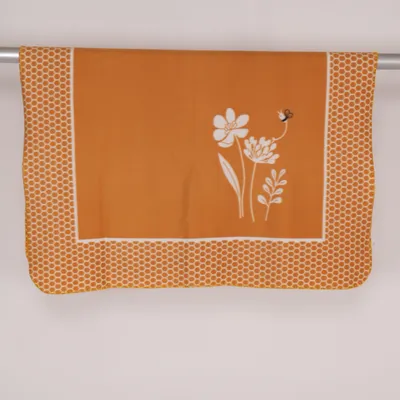 Filt (Brun, Vit) Polyester