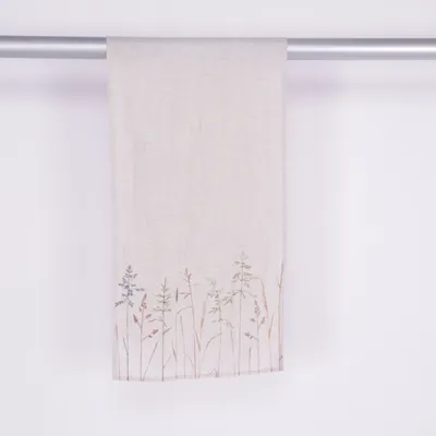Tafelloper (Beige) van Depot Linnen, Polyester