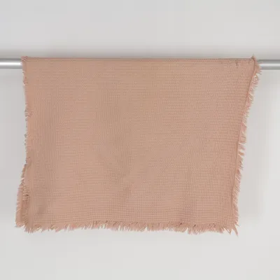 Plaid (Pink) fra Midnatt Økologisk bomuld