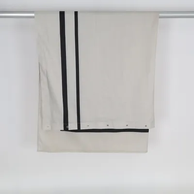 Rideau de douche (Beige, Noir) de H&M Home Polyester