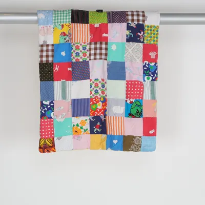 Couverture de bébé (Jaune, Blanc, Multicolore) de Ali Coton, Polyester