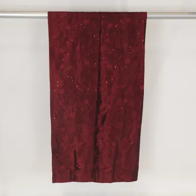 Rideau plissé (Rouge) de Hemtex Polyester