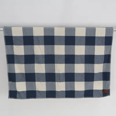 Blanket (Blue, White) from GANT Wool