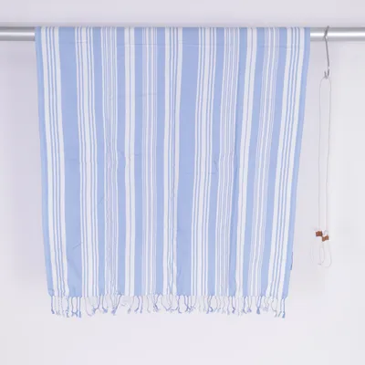 Sarong (Blå, Hvid) fra Lemlem x H&M Bomuld