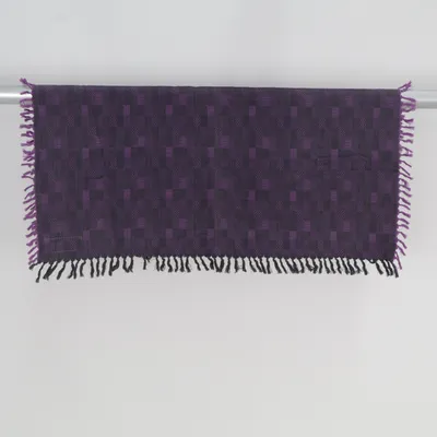 Serviette de plage (Violet, Noir) de Nordtek Coton