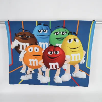 Plaid (Blå, Flerfarvet) fra M&Ms Polyester