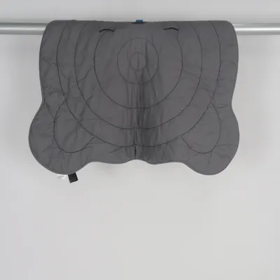 Babyfilt (Grå, Svart) från H&M Home Bomull, Polyester