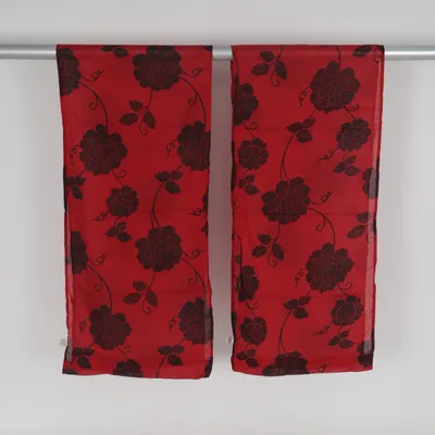 Kanallängd (Röd, Flerfärgad) från Indiska Bomull