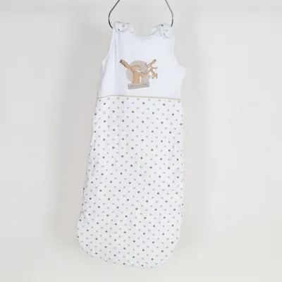 Swaddle sack (White, Brown) from Herding Cotton, Polyester