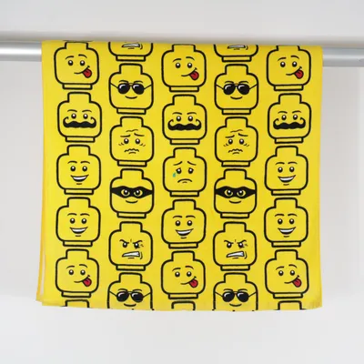 Bath towel (Yellow) from LEGO Cotton