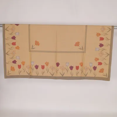 Bordsduk (Beige, Flerfärgad) från Ekelund Bomull