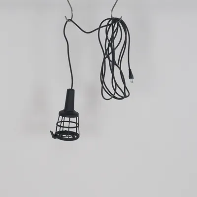 Fönsterlampa (Svart)