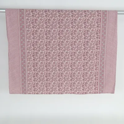 Filt (Rosa, Flerfärgad) från H&M Home Bomull, Linne